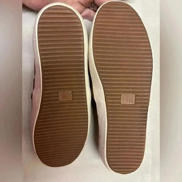 Frye Dylan Womens Brown Cognac Fashion Sneaker Slip On Shoe Size 9 - Picture 5 of 6